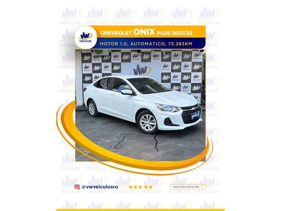 CHEVROLET ONIX 1.0 TURBO FLEX PLUS AUTOMÁTICO CHEVROLET ONIX 1.0 TURBO FLEX PLUS AUTOMÁTICO